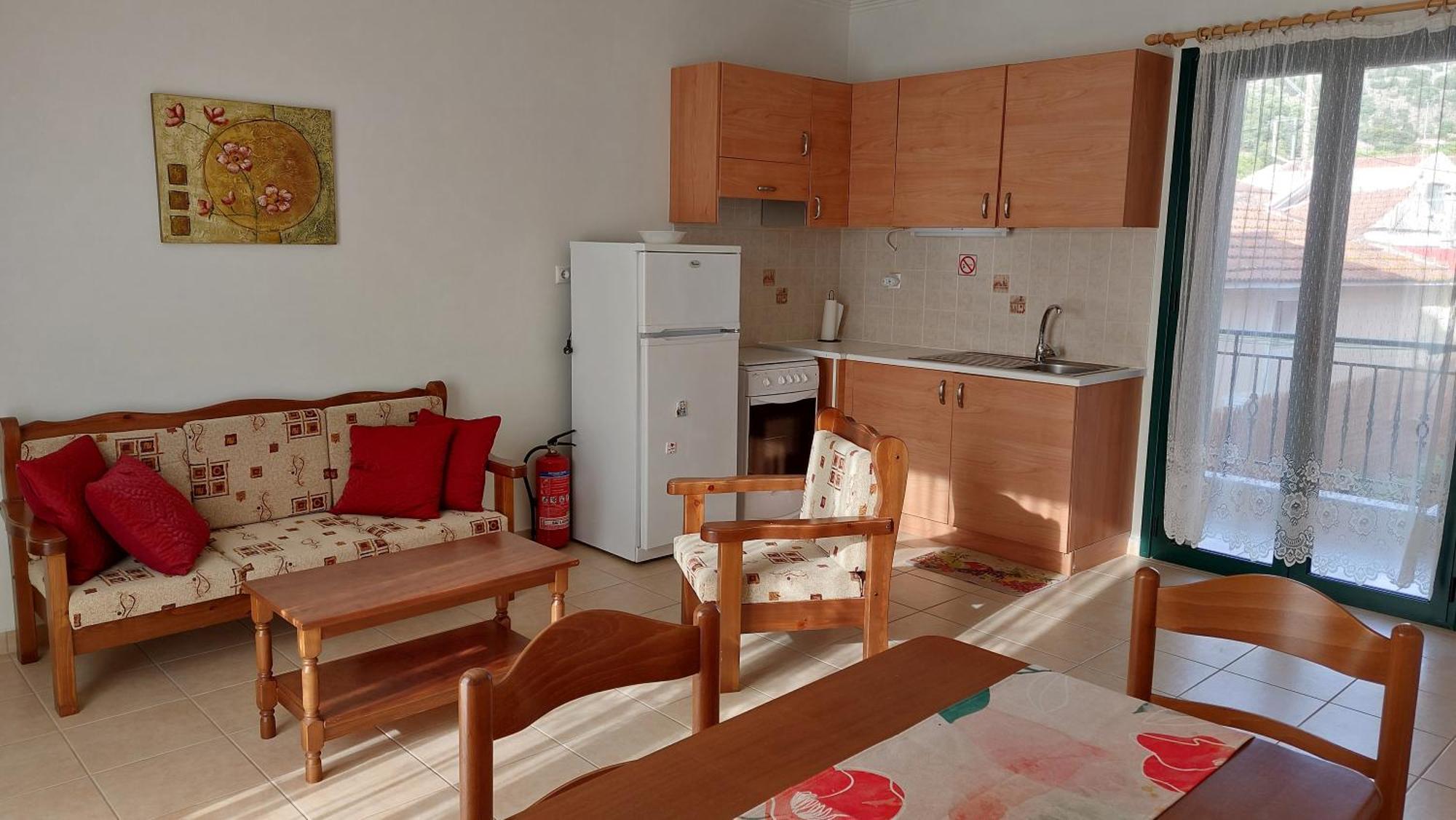 Giannos Apartments Agia Efimia Bagian luar foto
